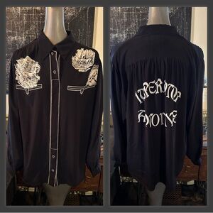 Vintage Patrizia S by Mondi Designed in West Germany “Imperator Antonius” Blouse